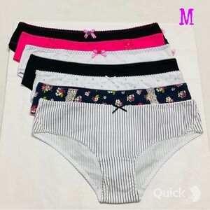 M - New 7 pieces Next Cotton Low-Rise Panties